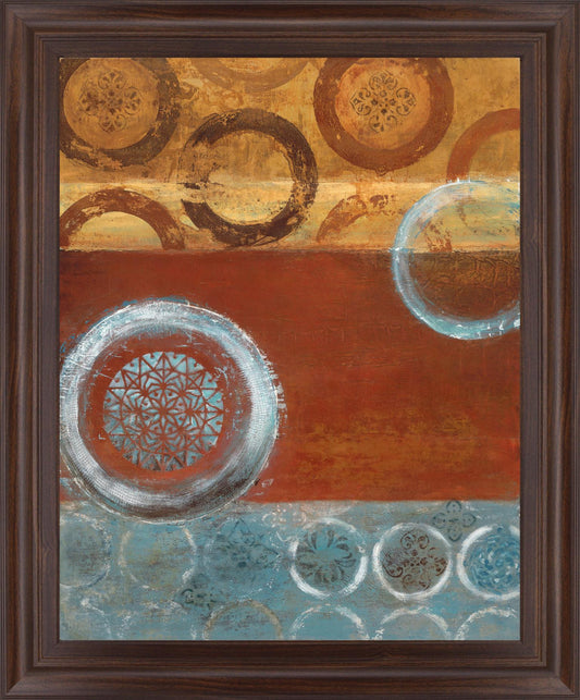 Rustic Orbit - 28" x 34" Framed Wall Art Classy Art