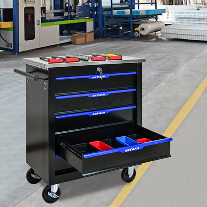 Drawer Multifunctional Tool Cart With Wheels Daily Nest