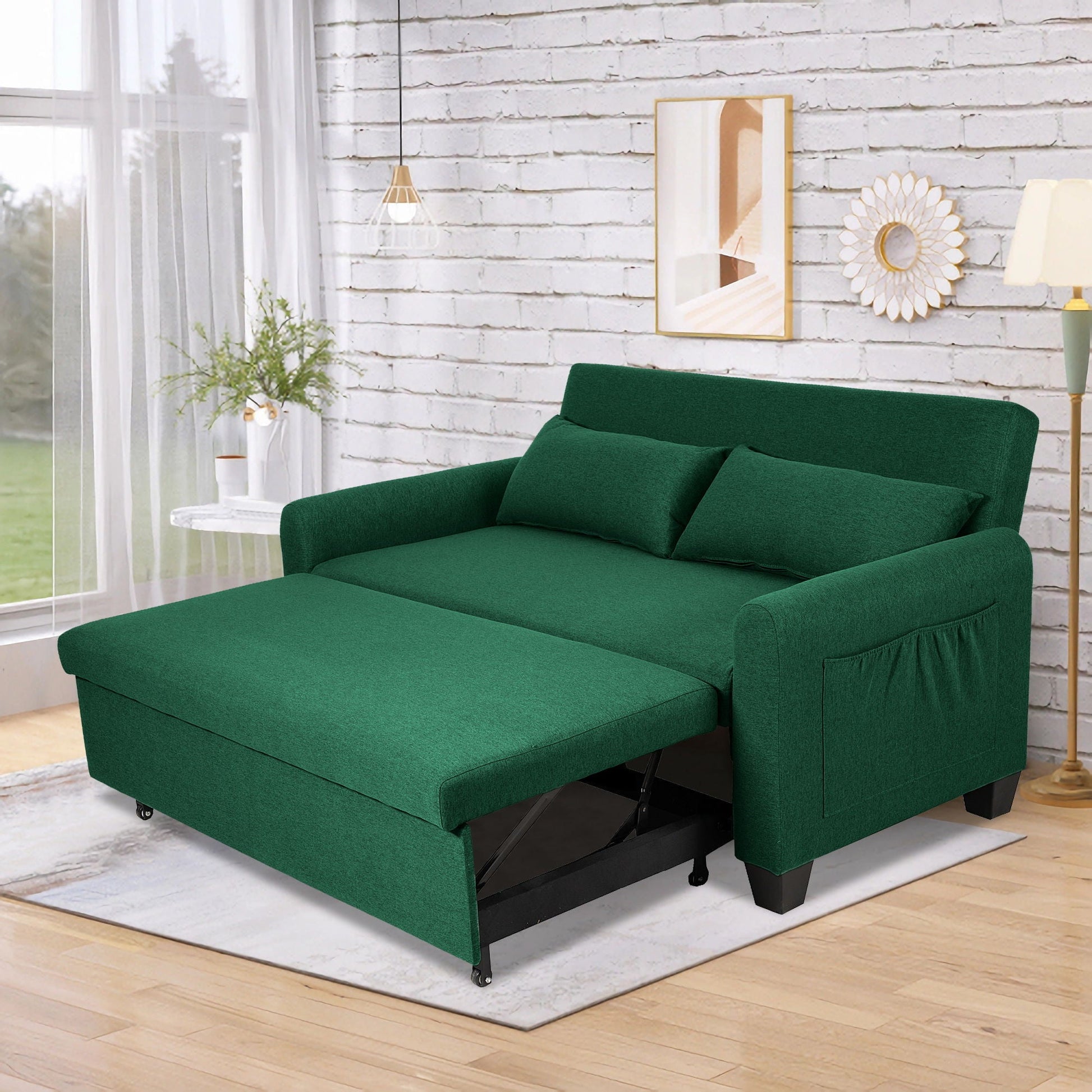 Balus - 2 In 1 Sofa Bed With Storage Bag Home Essentials
