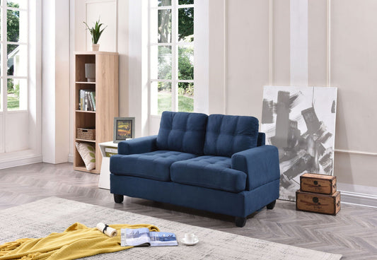 Stylish Transitional Loveseat For Two Glory Furniture