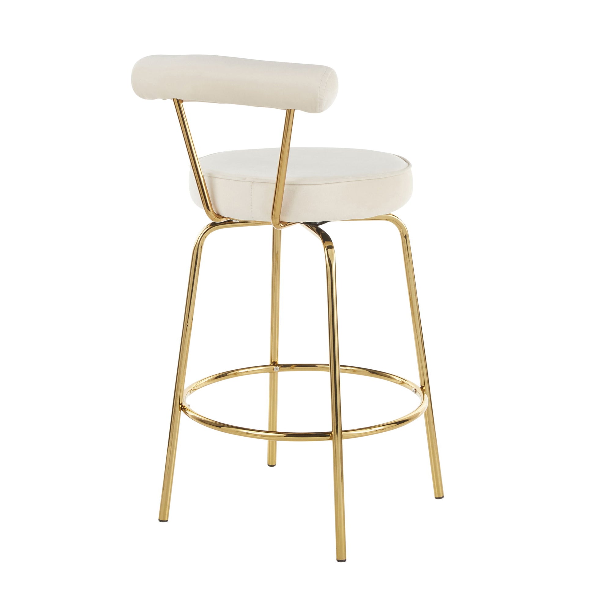 Rhonda - Glam Counter Stool (Set of 2) Lumi Source