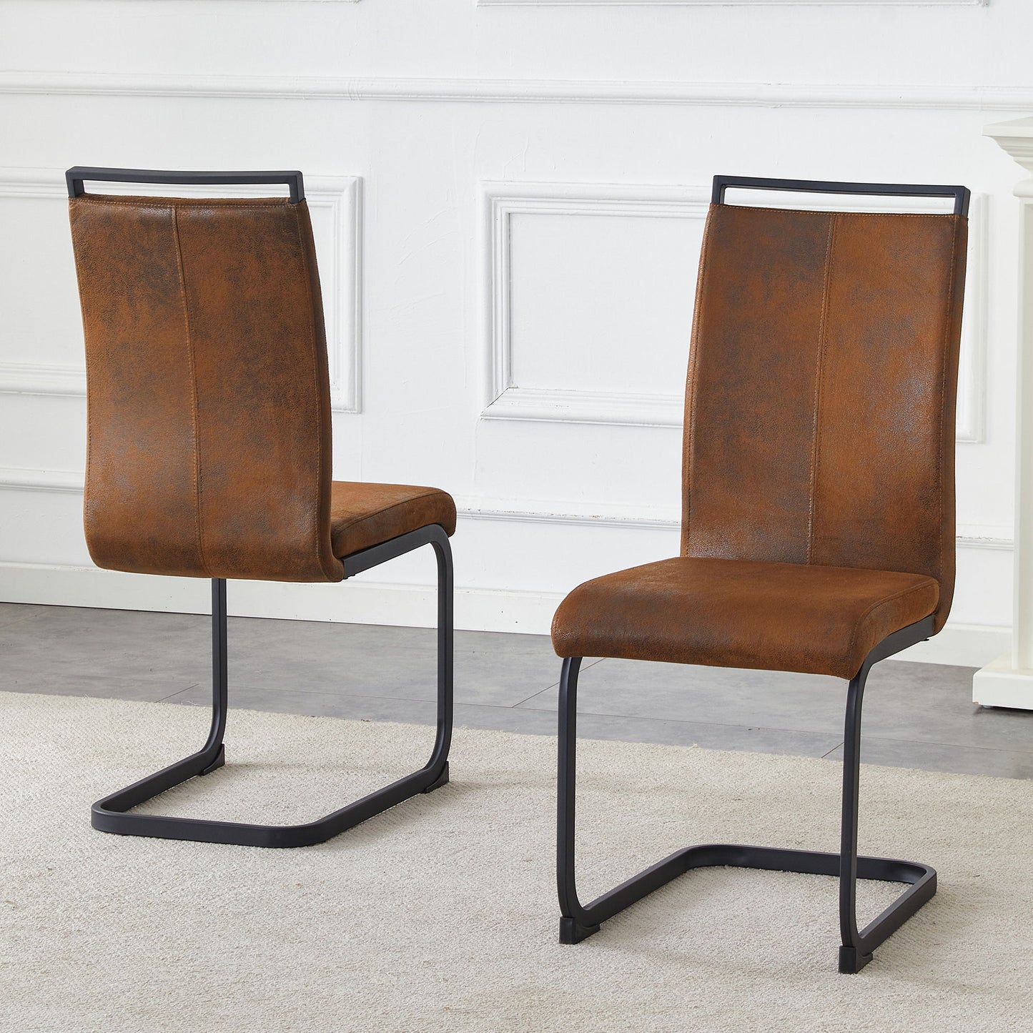 Dining Chairs With Ergonomic Backrest Home Essentials