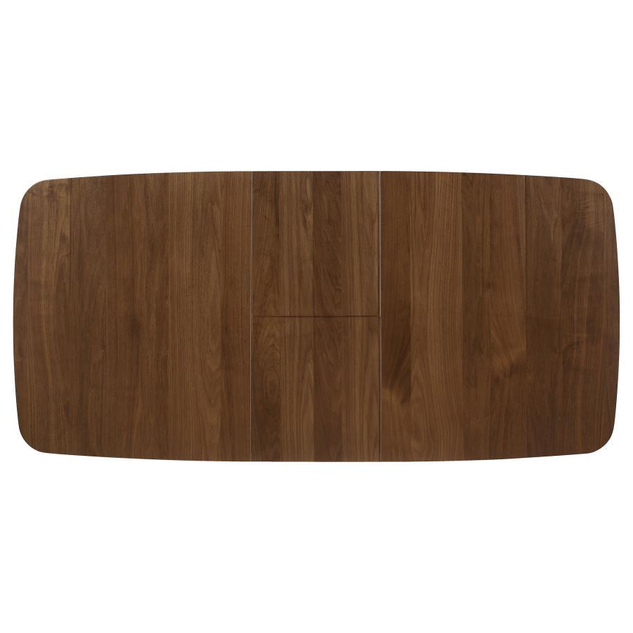 Redbridge - Extension Leaf Dining Table - Natural Walnut CoasterEveryday