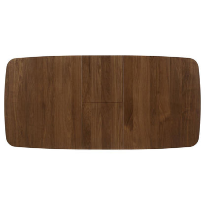 Redbridge - Extension Leaf Dining Table - Natural Walnut CoasterEveryday