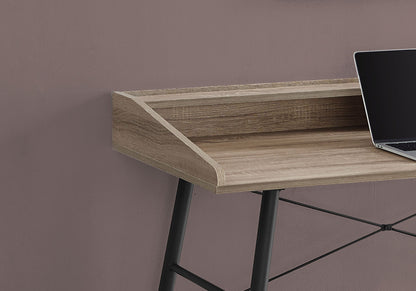 Computer Desk For Home Office, Sturdy Construction, Storage Shelves 8th Street