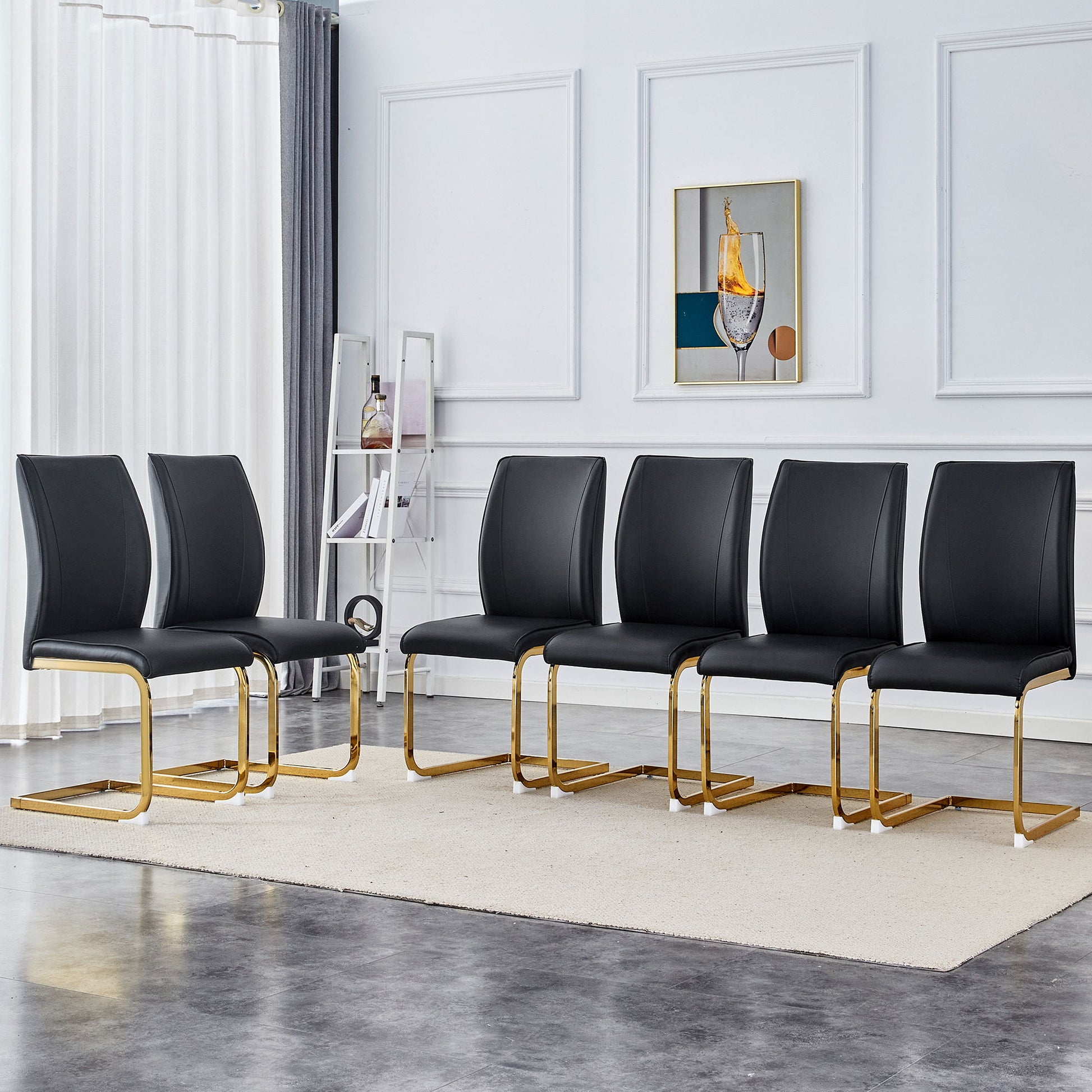 Luxury Simple Arch Chair With Arched Leg Home Essentials