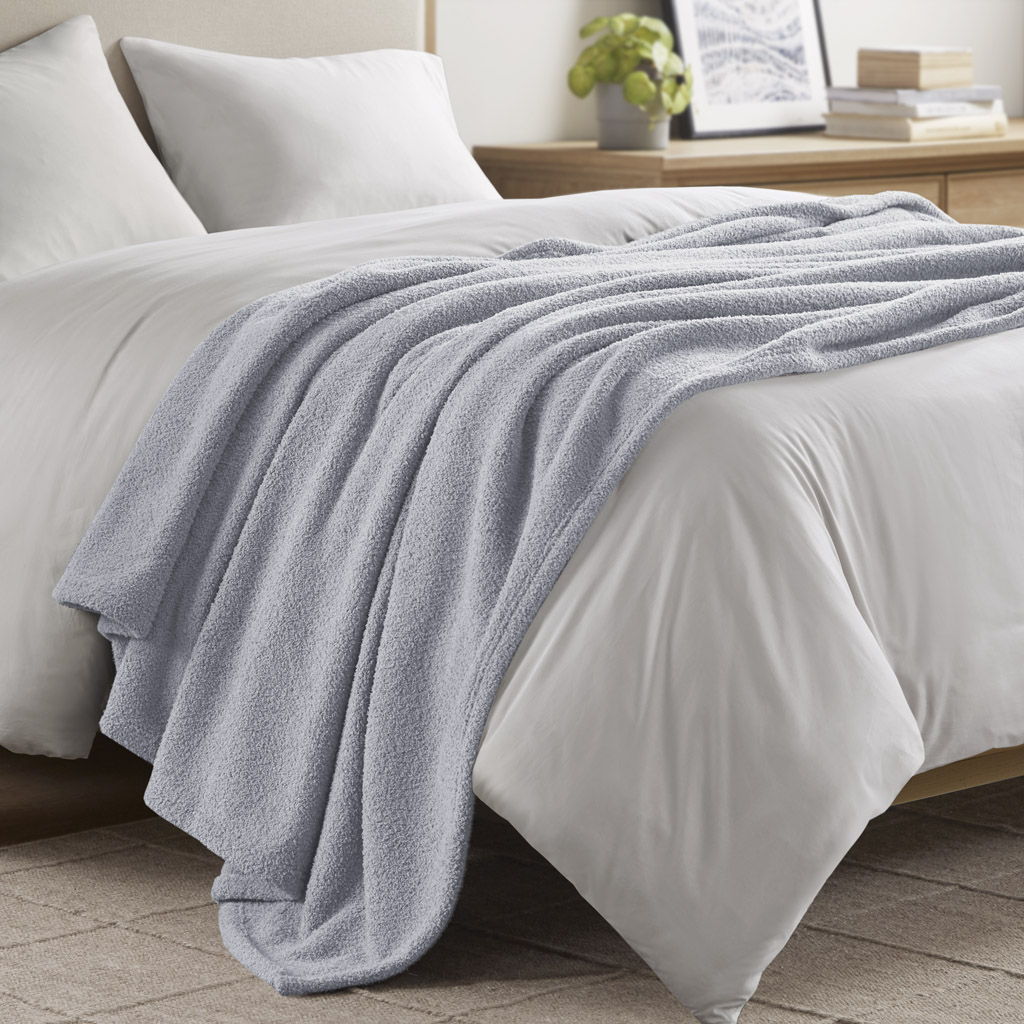 Dream Soft - Twin Blanket - Gray