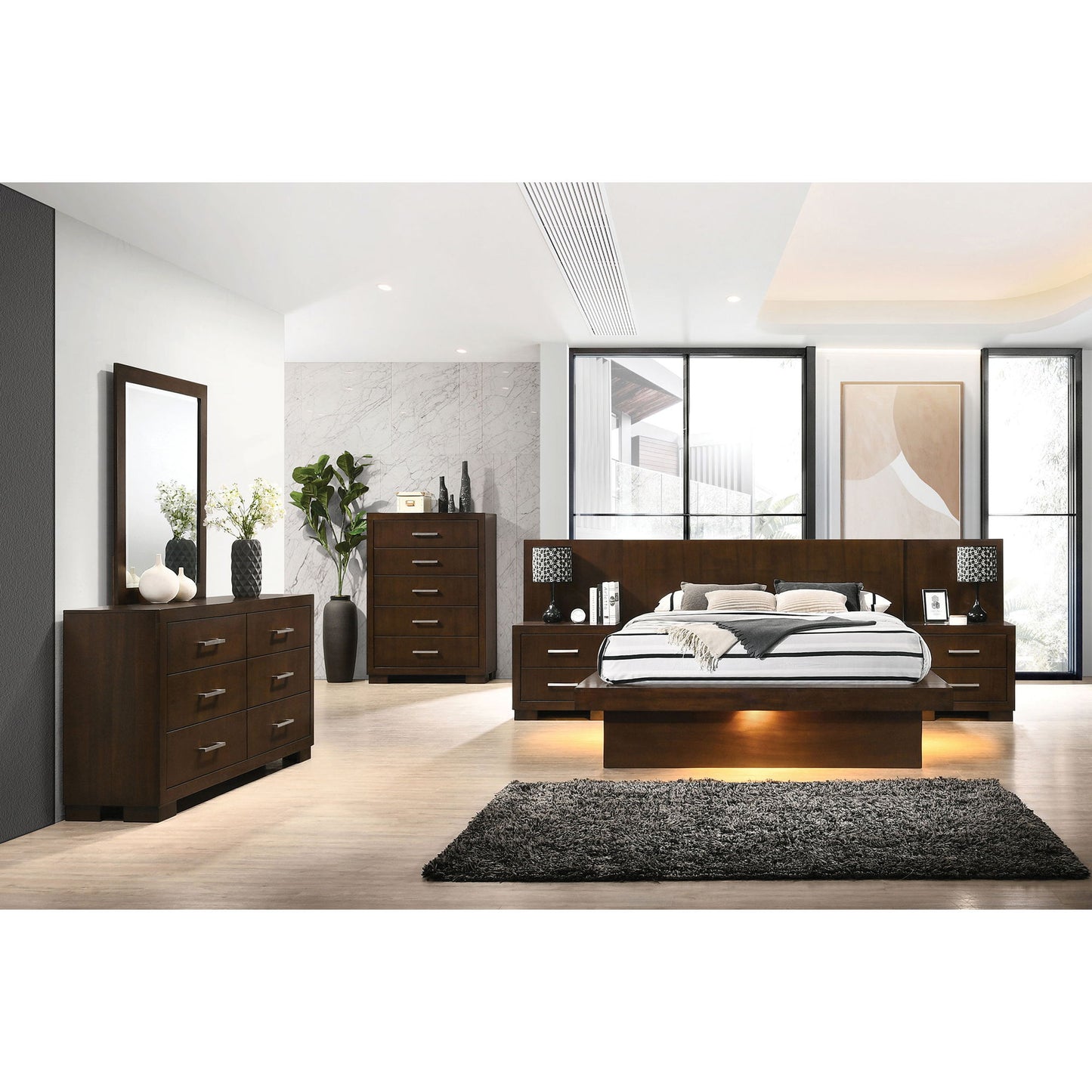 Tokyo - LED Bedroom Set Furniture Max