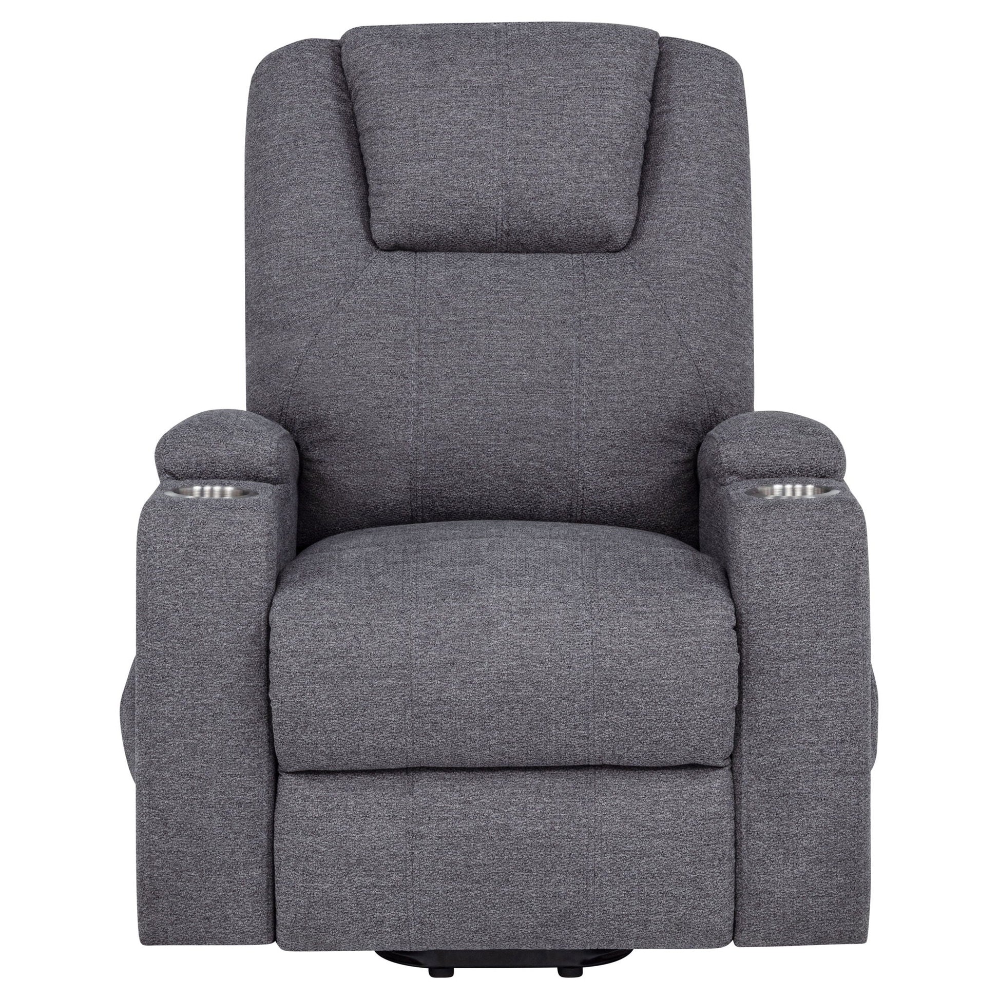 Power Lift Massage Recliner With Heat And Remote Control Furniture Max