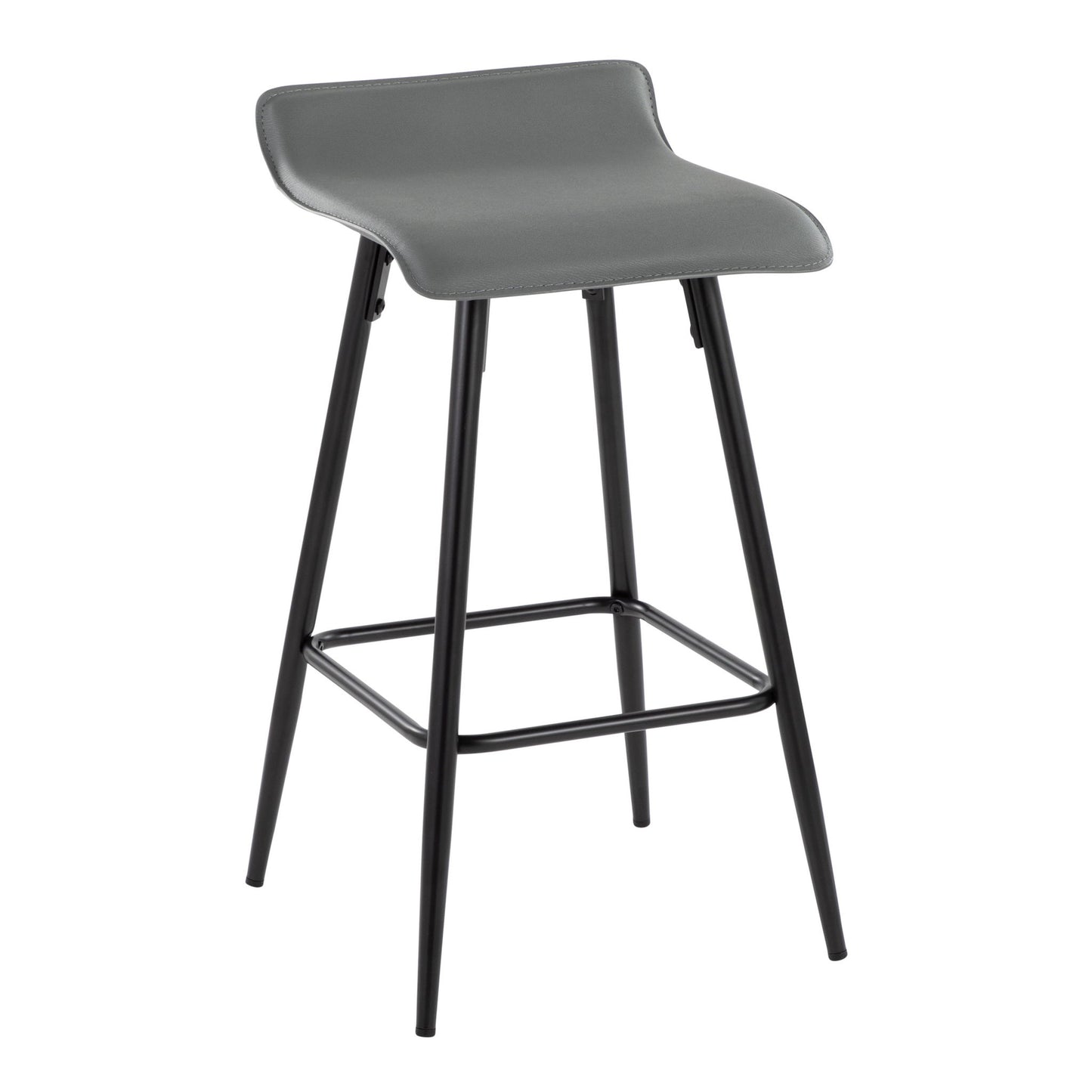 Ale - Contemporary Fixed Height Counter Stool (Set of 2) Lumi Source