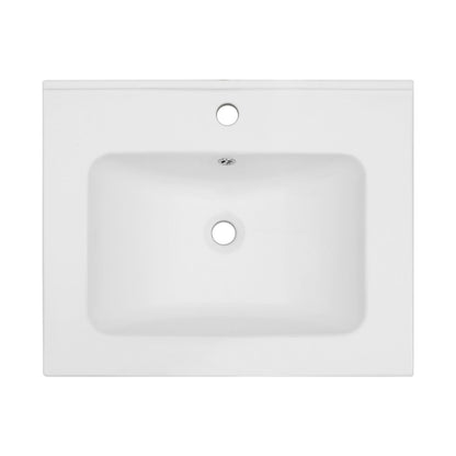 Modern Rectangular Vanity Top With Overflow For Bathroom Daily Nest