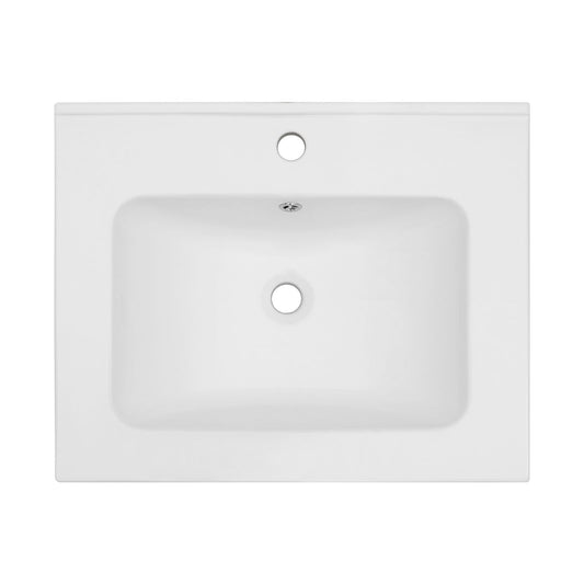 Modern Rectangular Vanity Top With Overflow For Bathroom Daily Nest
