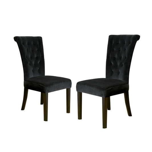 Charlotte - Dining Chair - Black Noble House