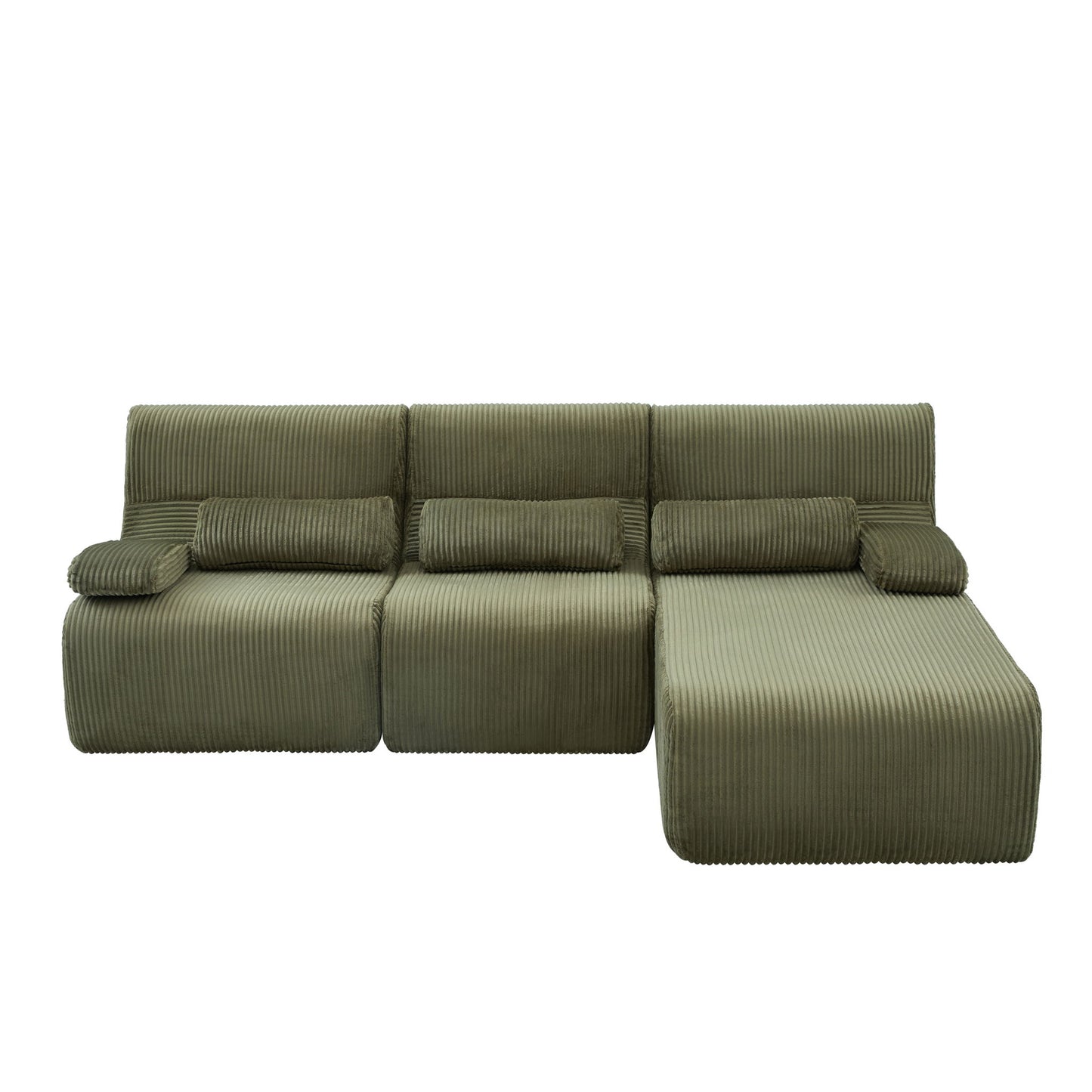 Oversized Sectional Sofa, Living Room Seating With Modular Design Hearth and Haven