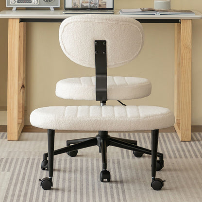 Ergonomic Cross Legged Office Chair With Back Support Home Essentials