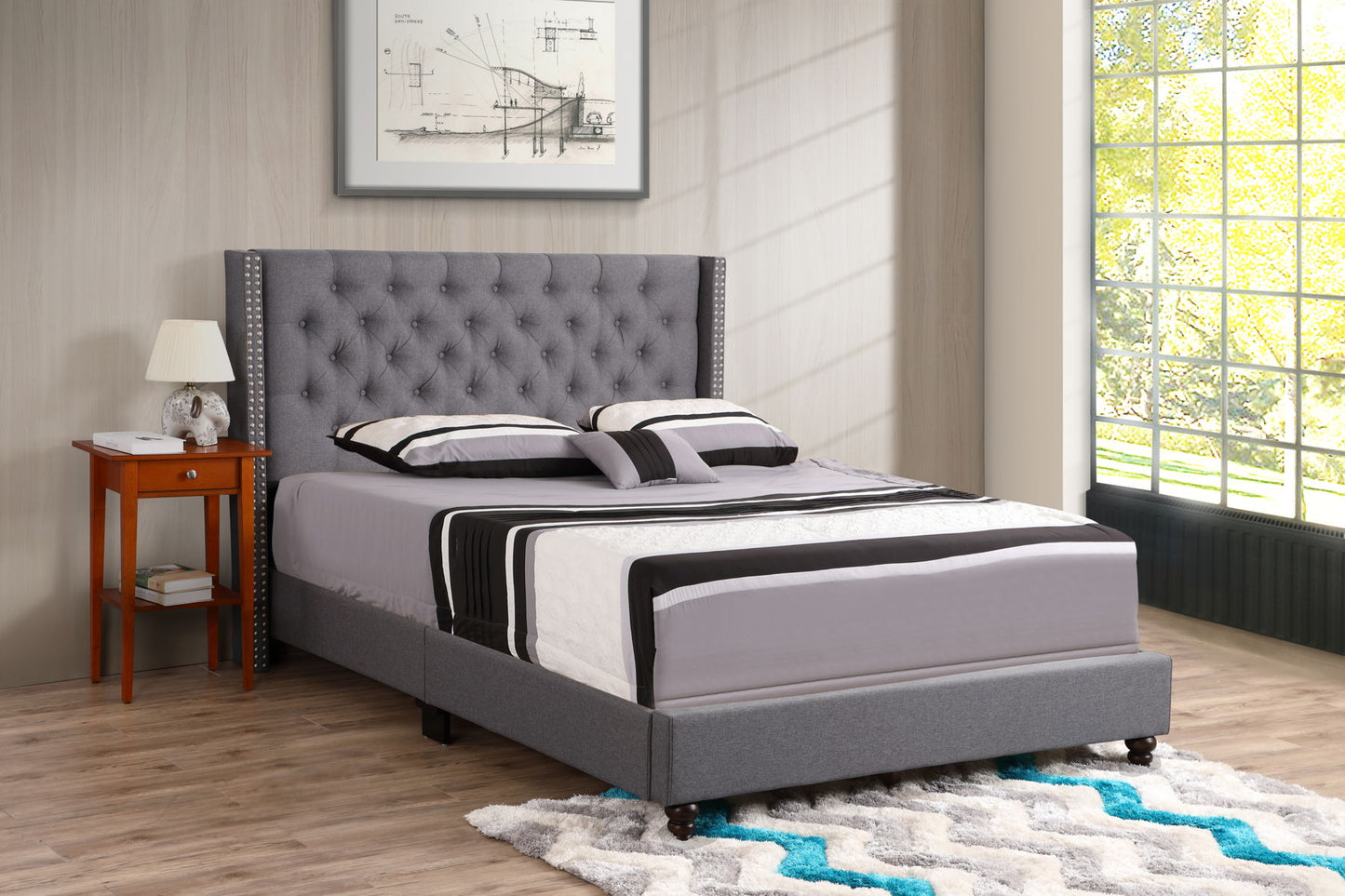 Julie - Upholstered Bed