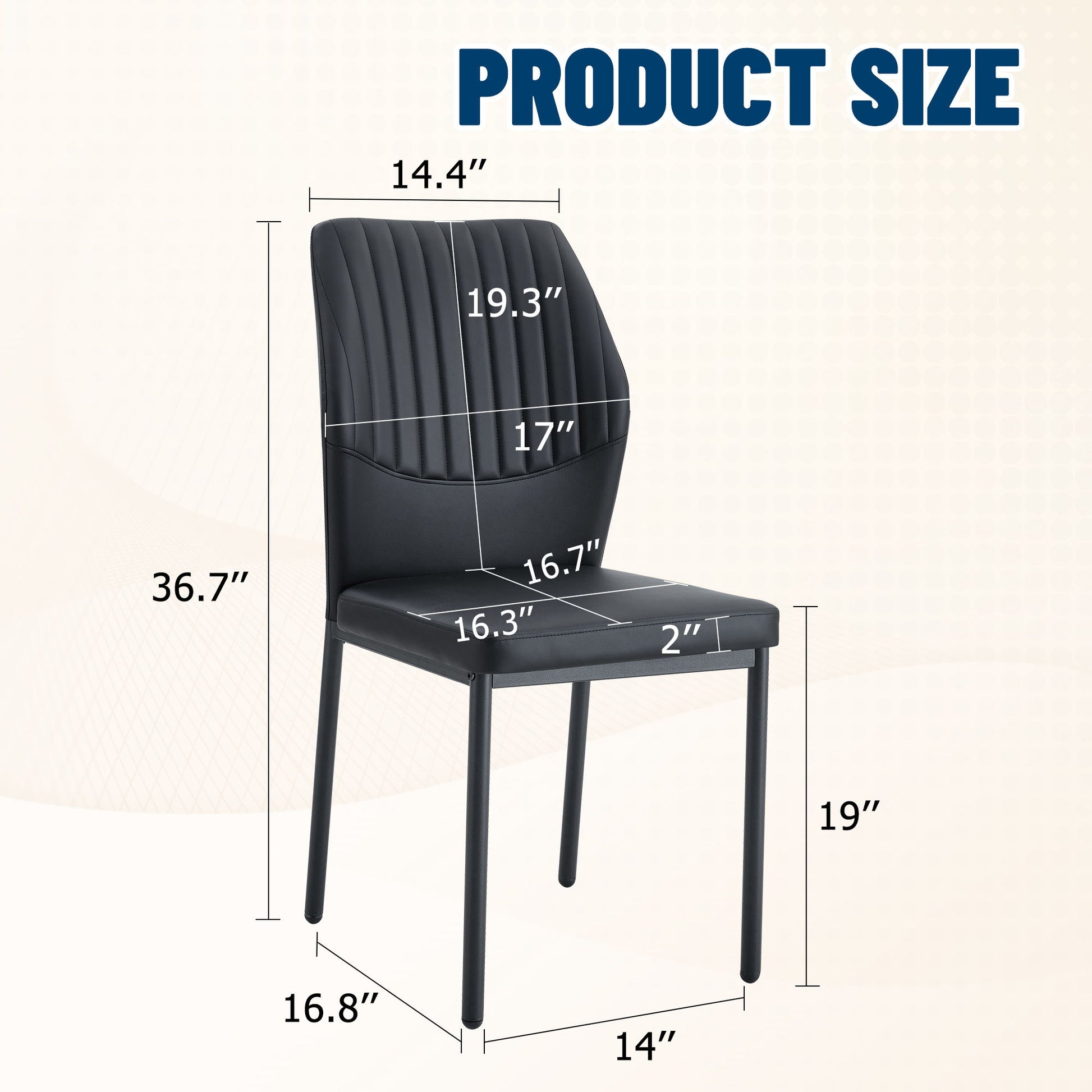 Luxury Simple Chair With Metal Leg Home Essentials