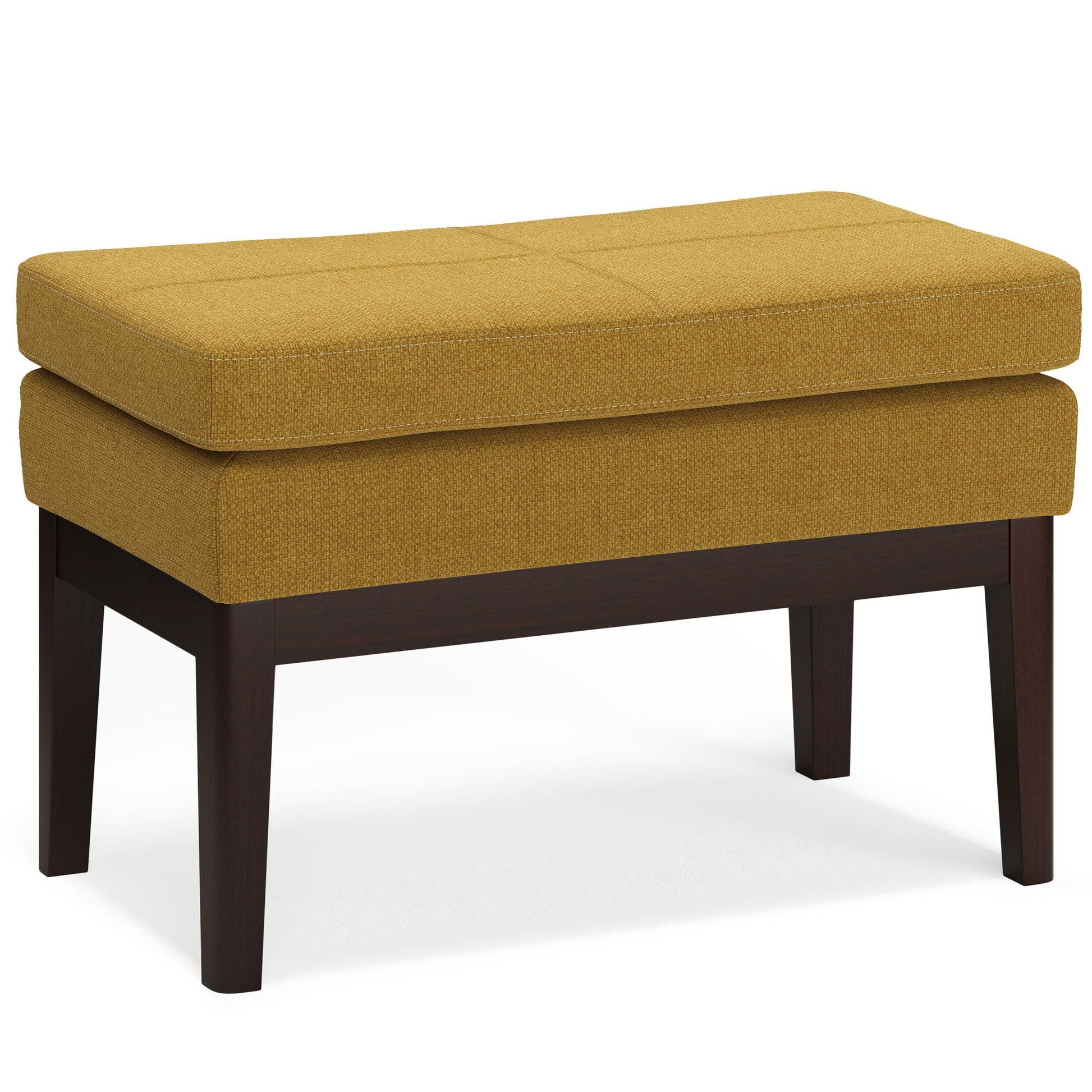 Carlson - Ottoman Bench, Mid Century Design Simpli-Home