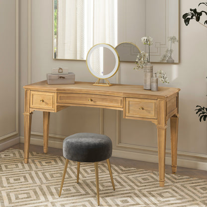 Dauphin - 3 Drawer Executive Desk Jennifer Taylor Home