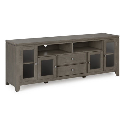 Cosmopolitan - Handcrafted Wide TV Media Stand Simpli-Home
