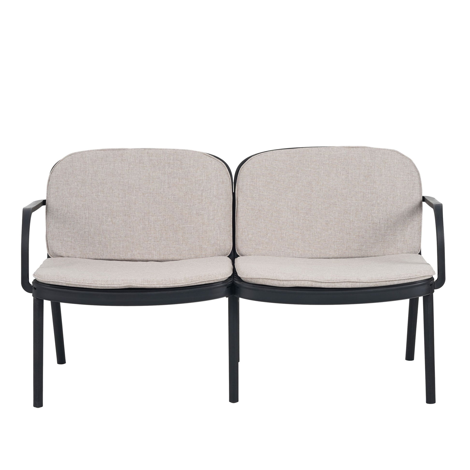 Luna - Outdoor Patio Loveseat Noble House