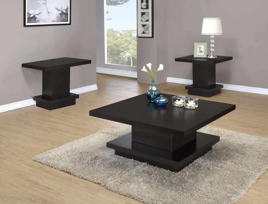 Reston - Square Coffee Table Set Coaster Fine Furniture