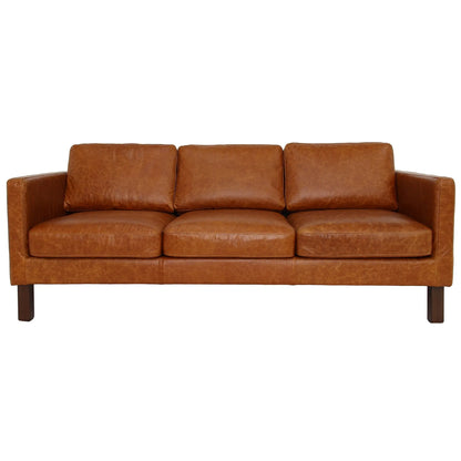 Memphis - Waxy Sofa - Cognac Ashcroft Furniture
