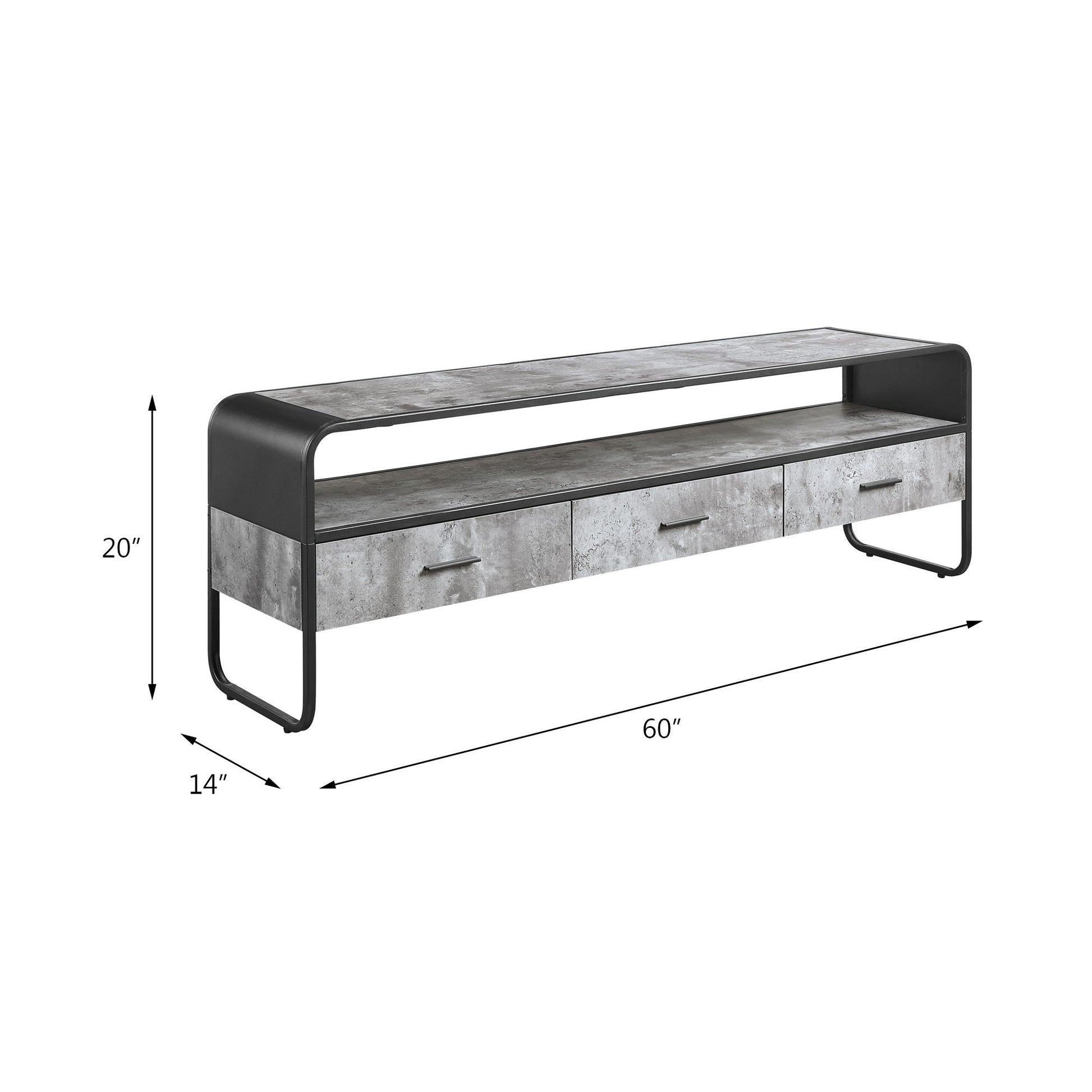 Raziela - TV Stand & Storage Acme