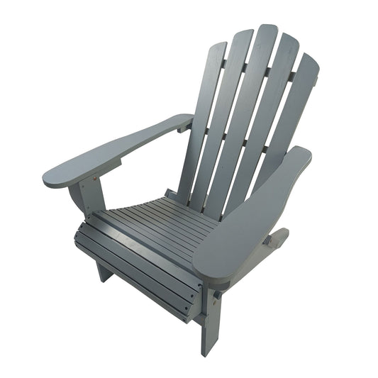 Outdoor Or Indoor Adirondack Chair - Walnut Home Essentials