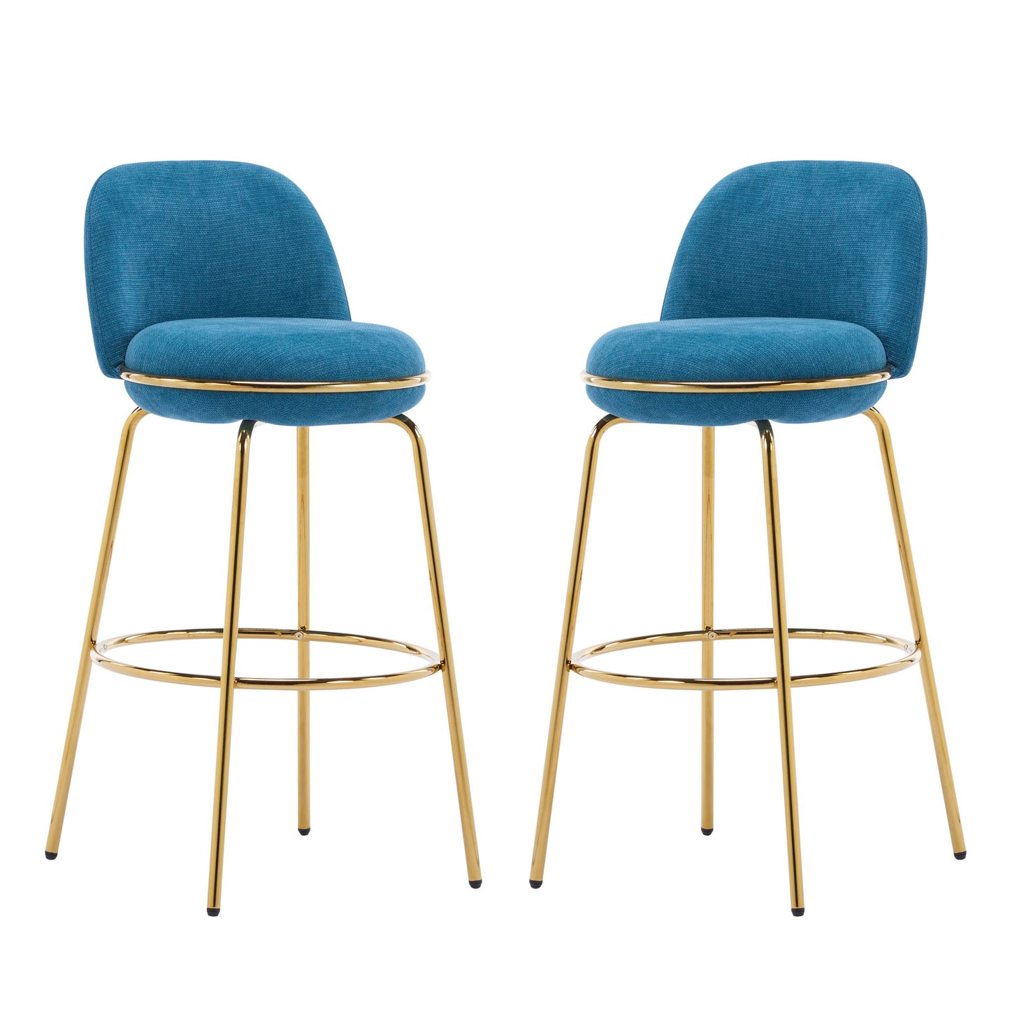Rio Claro - Indoor Upholstered Barstool (Set of 2) Noble House