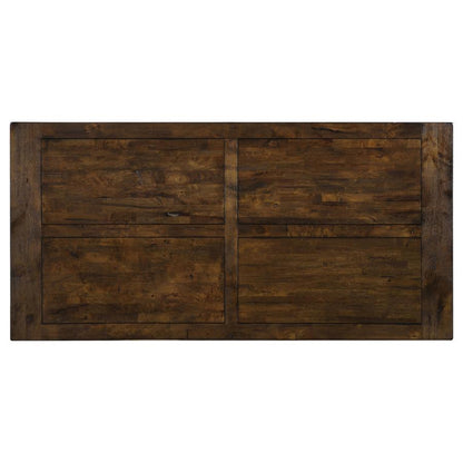 Coleman - Rectangular Dining Table - Rustic Golden Brown - Snoozhouse