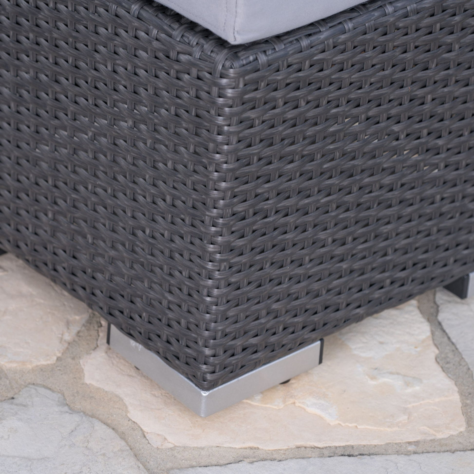 Santa Rosa - Outdoor Lounge Ottoman Noble House