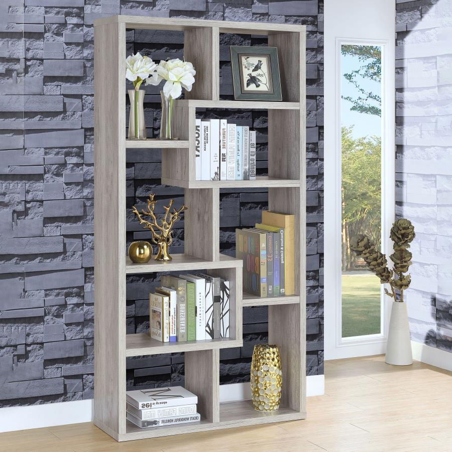 Theo - 6-Shelf Bookshelf CoasterEveryday