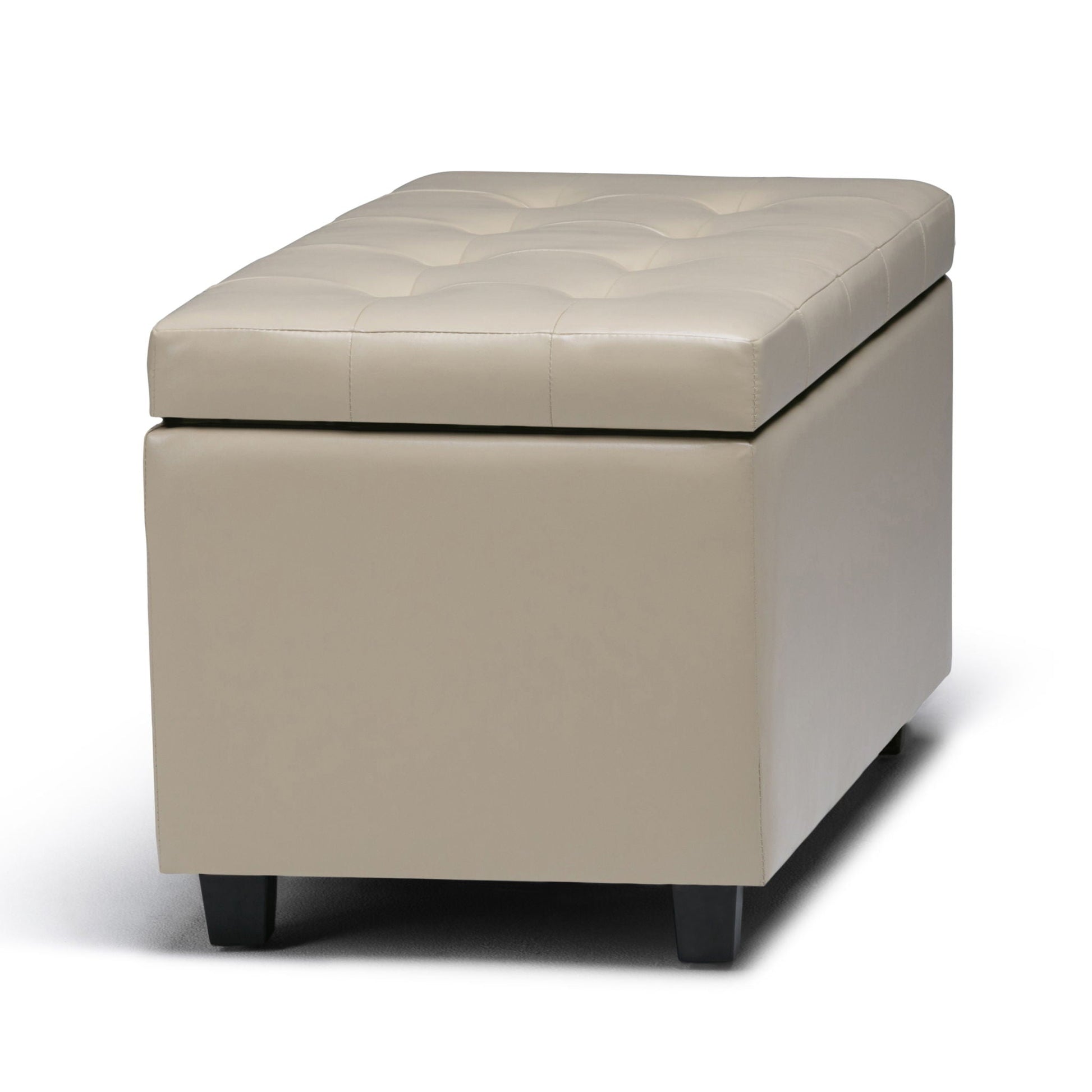 Cosmopolitan - Upholstered Storage Ottoman Simpli-Home