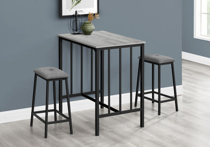 3 Pieces Dining Set, Counter Height, Rectangular, Small, Contemporary & Modern 8th Street