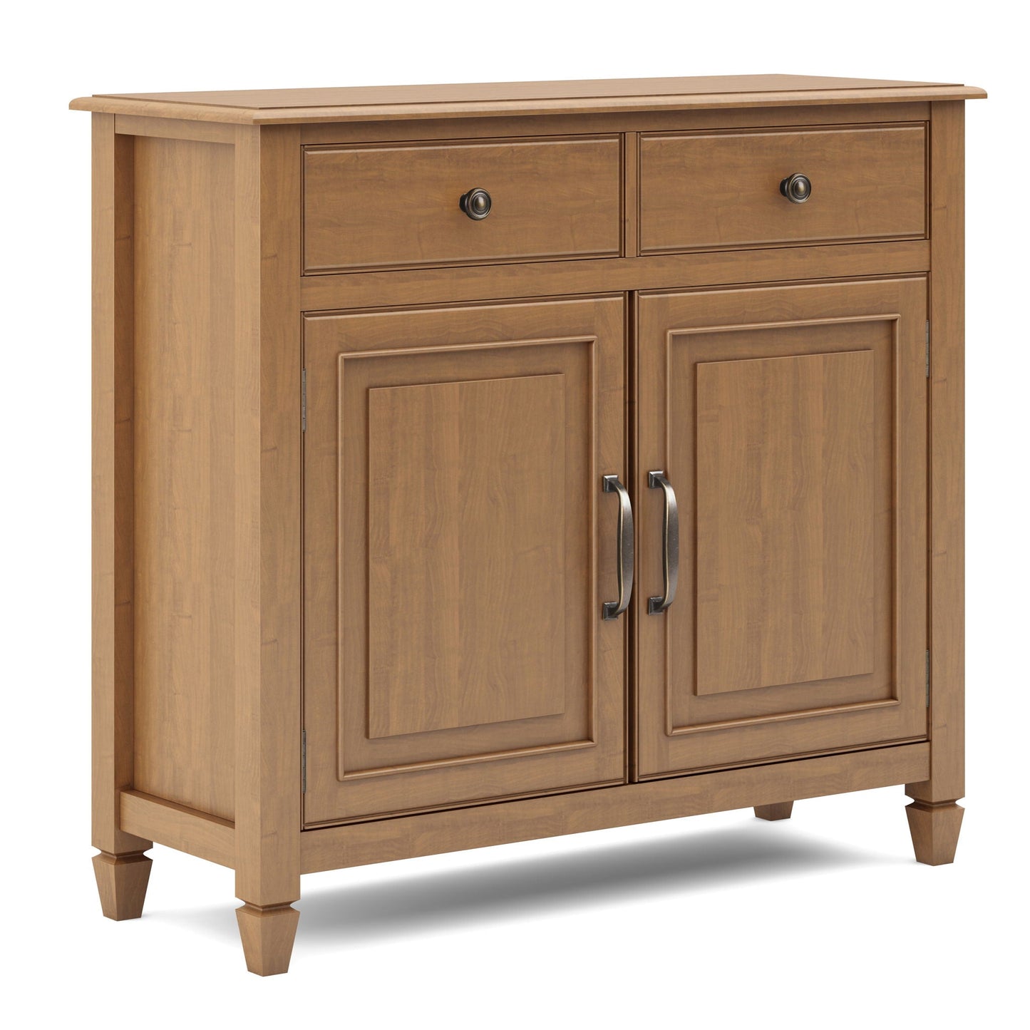 Connaught - Handcrafted Entryway Storage Cabinet Simpli-Home