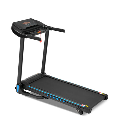 Incline Treadmill For Running & Walking, Hydraulic System Auto Folding With Type C & USB Charge For Android, 10Mph, Bluetooth Speaker - Black Daily Nest