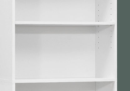 Bookshelf, Bookcase, 6 Tier, For Office, Transitional 8th Street