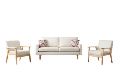 Bahamas - Sofa Set With 2 Throw Pillows Lilola Home