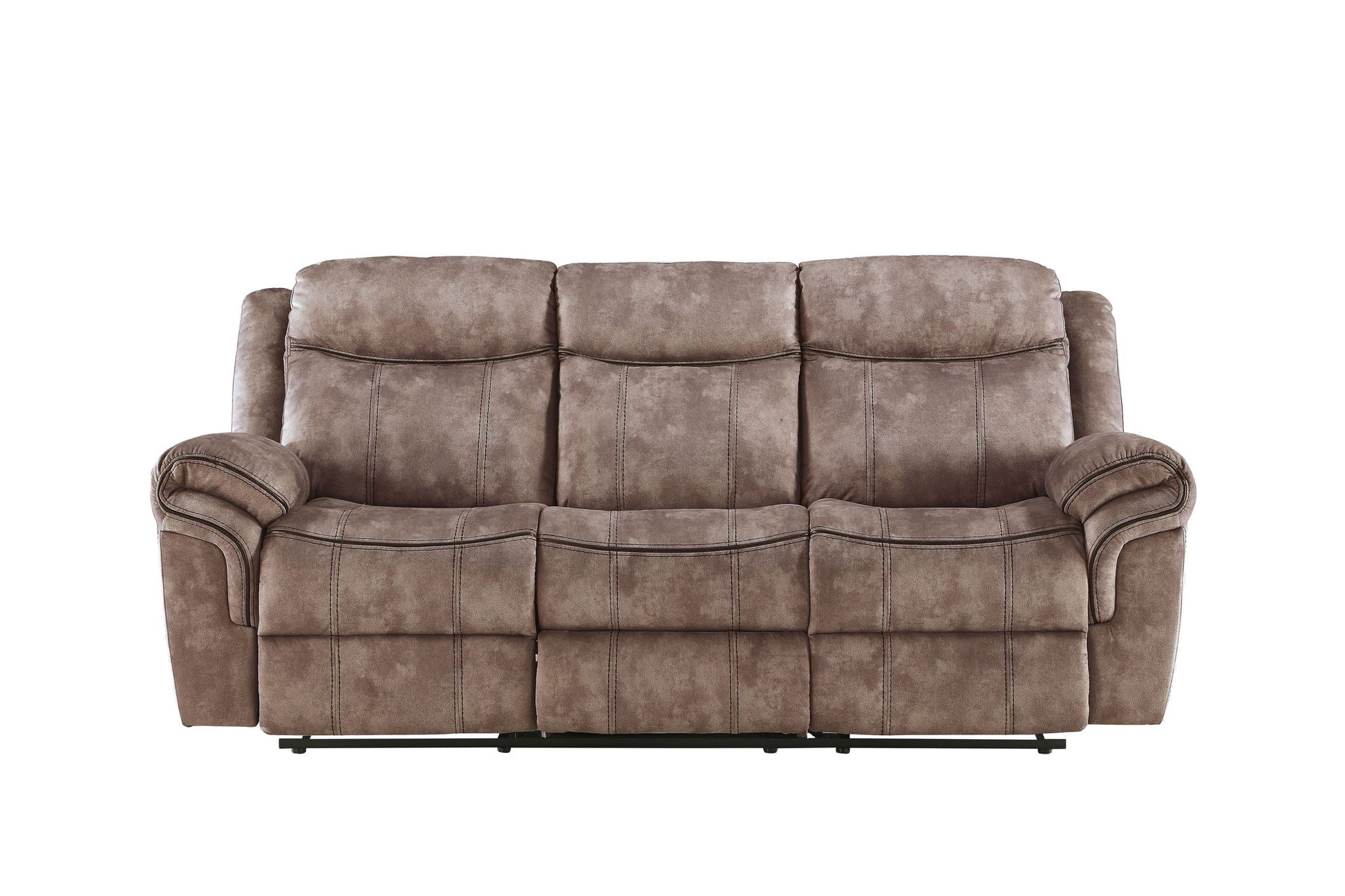 Zubaida - Two Tone Velvet 3 Piece Recliner Living Room Set Acme