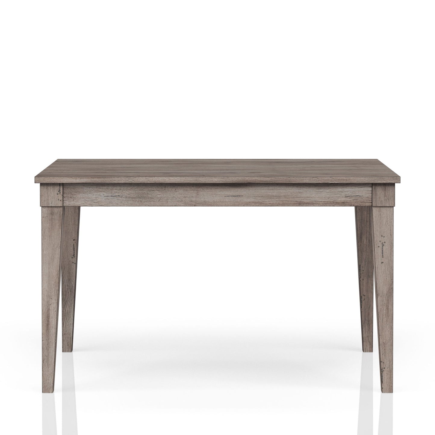 Rustic Counter Height Dining Table - Gray Bernards Furniture
