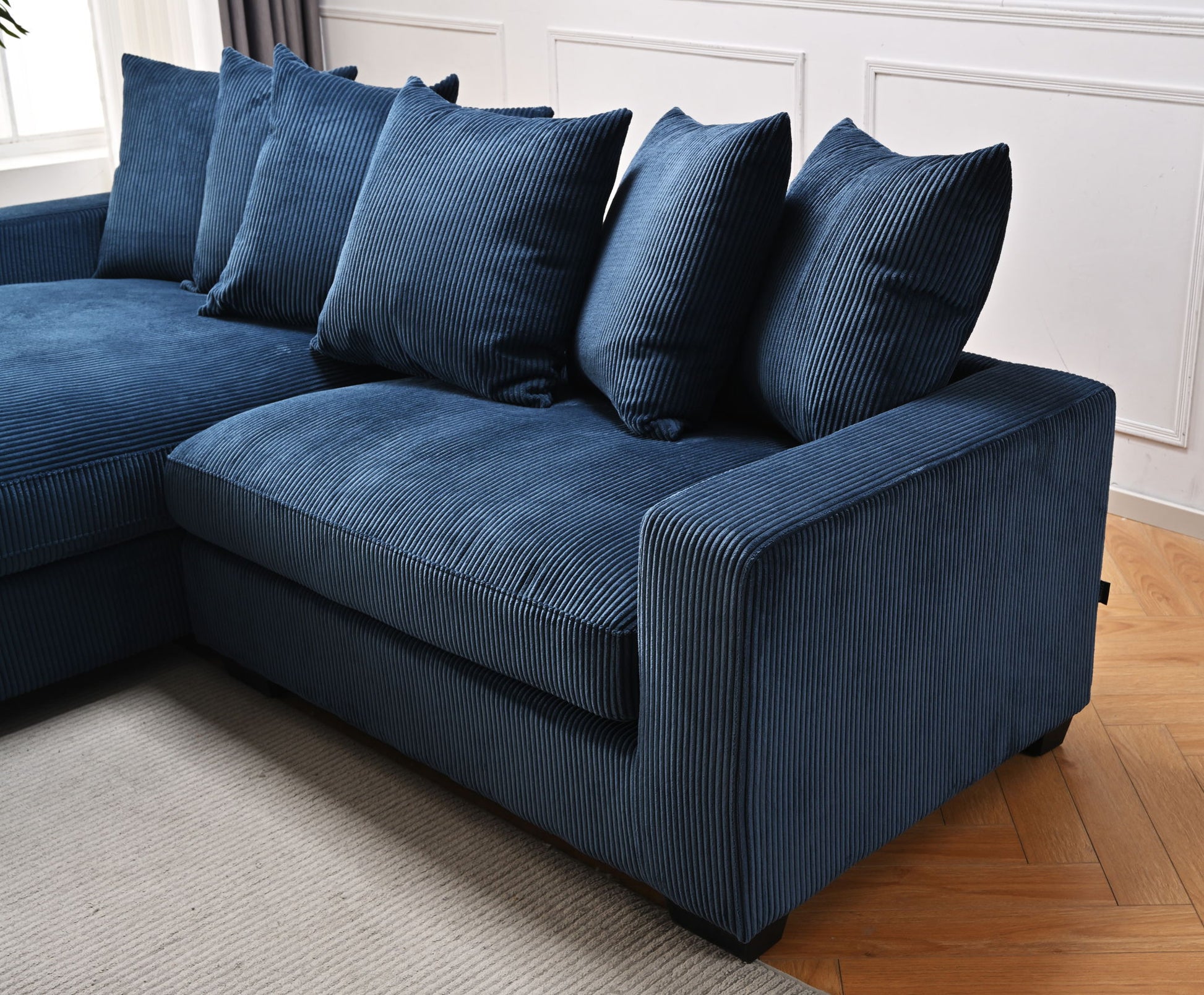 Luxe - Oversized 2 Piece Sectional Couches For Living Room, L Shaped Sofa With Chaise US Pride