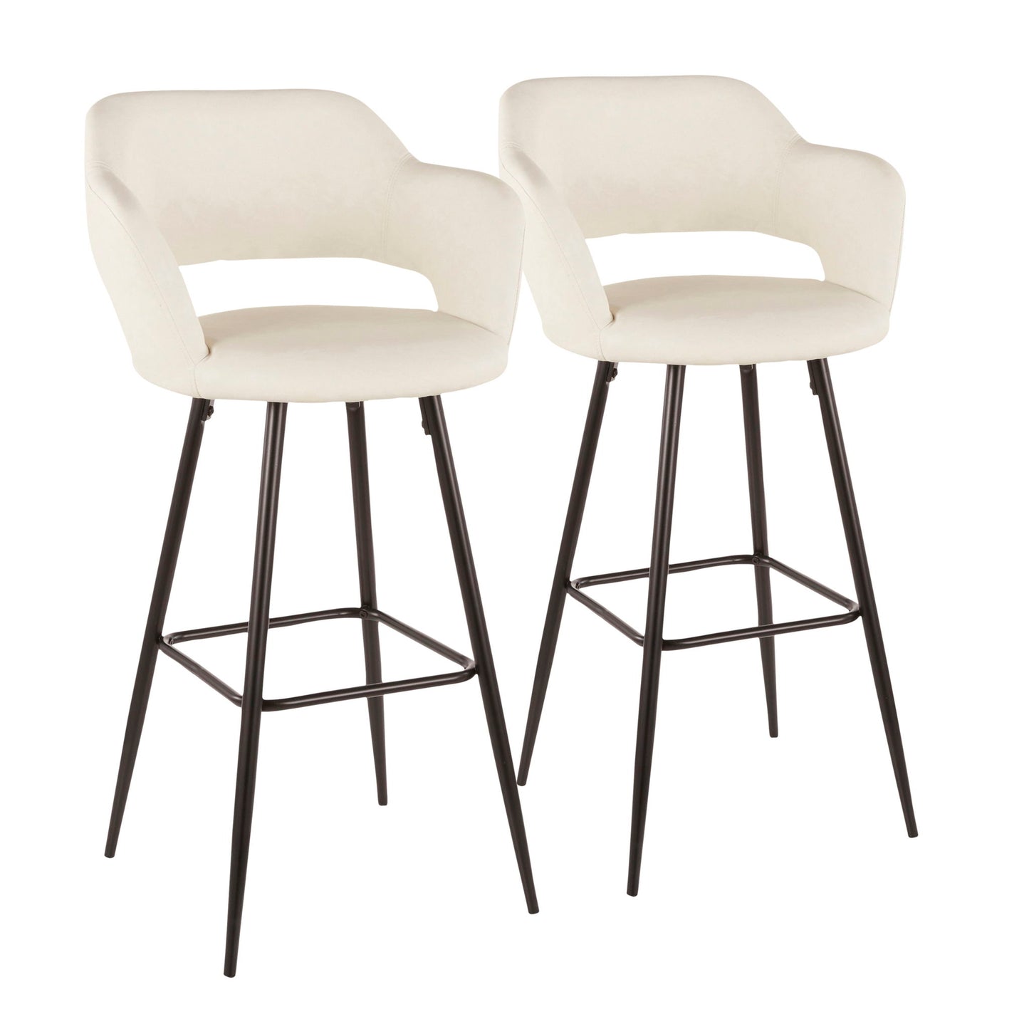 Margarite - Contemporary Barstool (Set of 2) Lumi Source