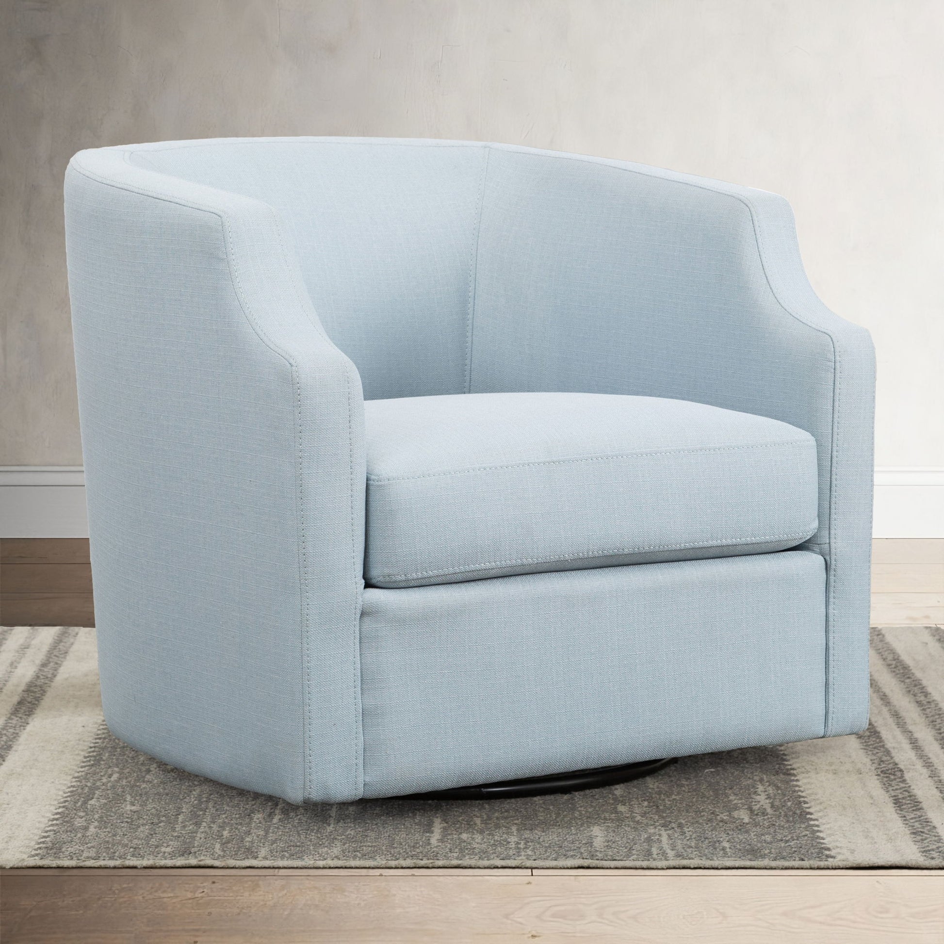 Isabelle - Swivel Glider Barrel Chair Ridgecrest Home