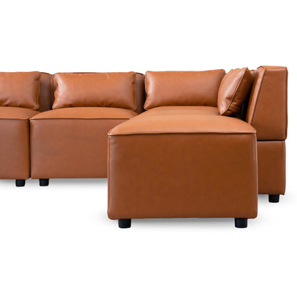 Wexford - Modular Sofa - Cognac Ashcroft Furniture