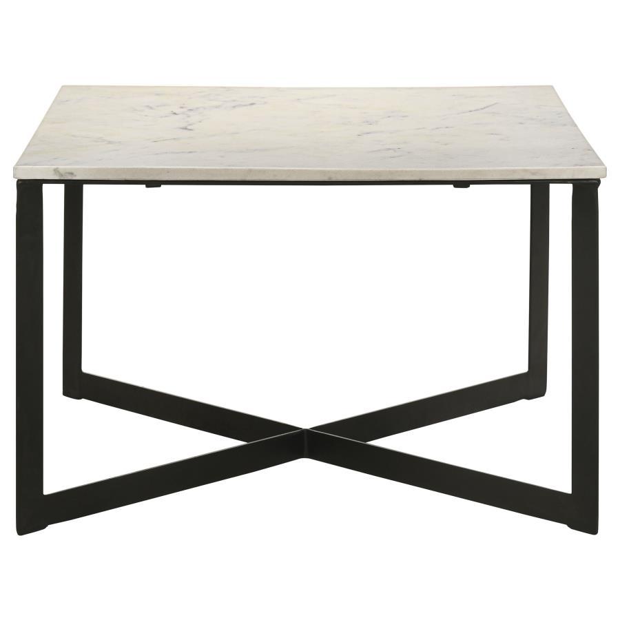 Tobin - Square Marble Top Table Coaster Fine Furniture