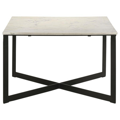 Tobin - Square Marble Top Table Coaster Fine Furniture