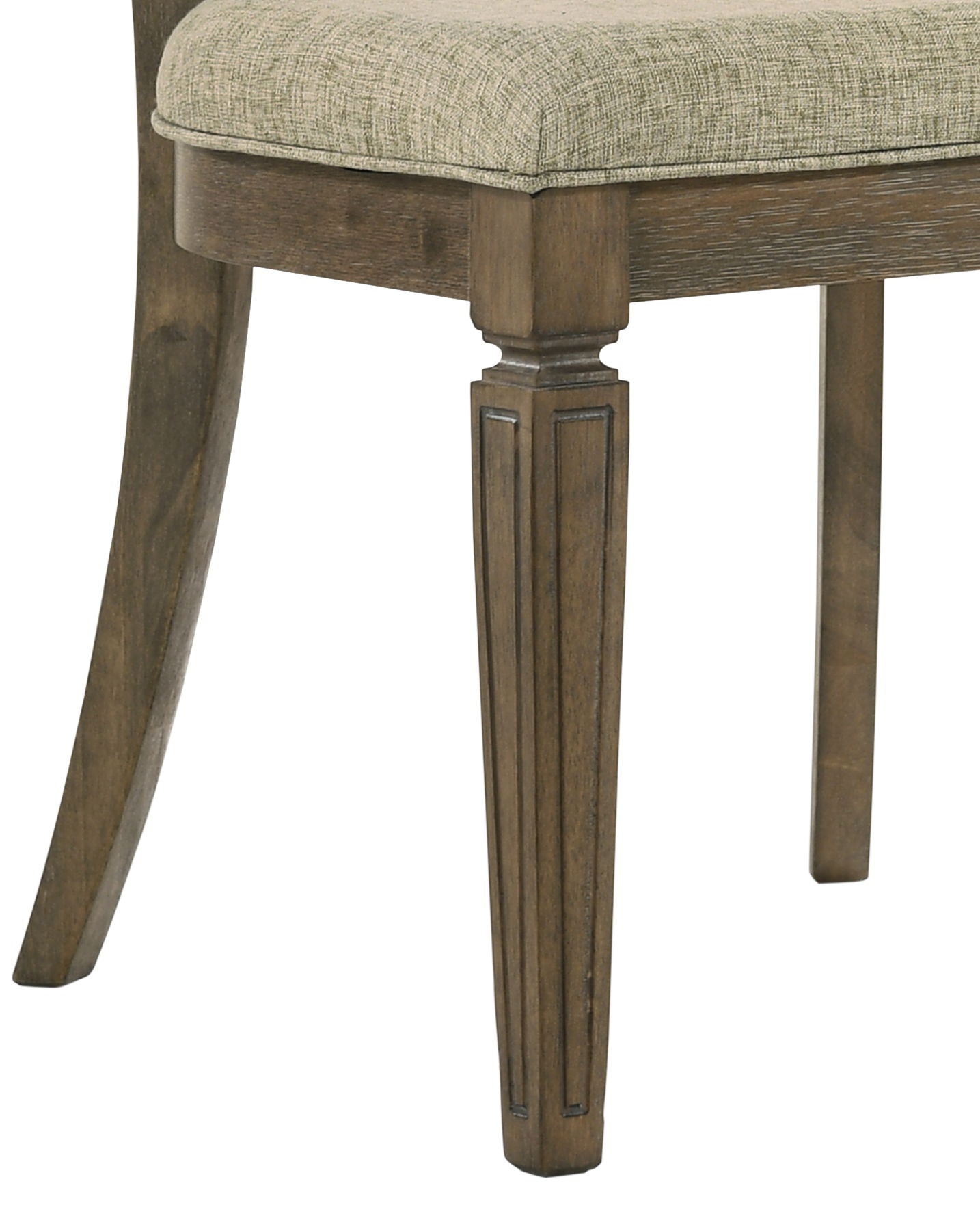 Parfield - 7 Pieces Dining Room Set - Light Brown / Oak Acme