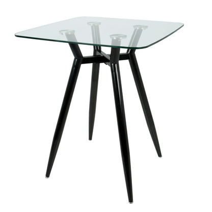 Clara - Mid Century Modern Square Table Lumi Source