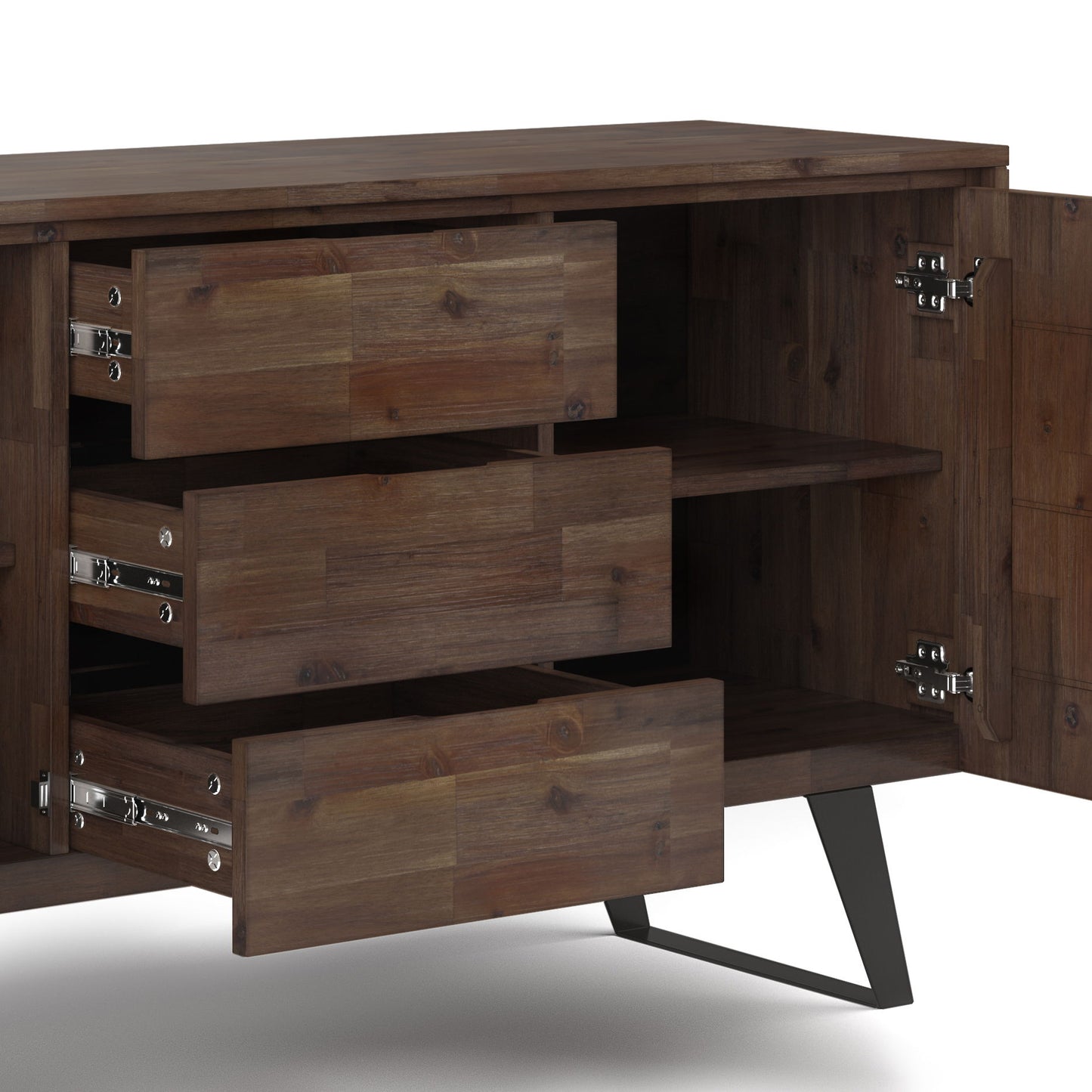 Lowry - Handcrafted Sideboard Buffet Simpli-Home